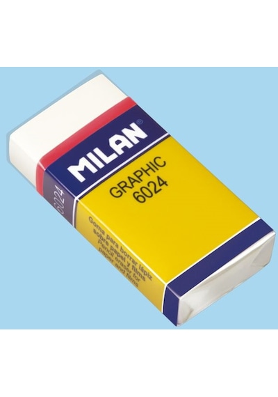 Mılan Desıgn 6024 Nata Plastik Silgi - 24adet