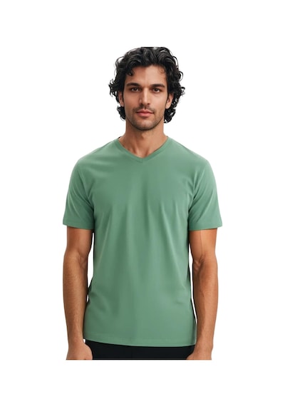 Arma Ar-ma Erkek V Yaka Tişört Baskisiz Basic Örme Kumaş Regular Fit %100 Pamuk 30/1 Penye Süprem Y31364408102 Yeşil-y6 Arma Ar-ma Erkek V Yaka Tişört Baskisiz Basic Örme Kumaş Regular Fit %100 Pamuk 30/1 Penye Süprem Y31364408102 Yeşil-y6