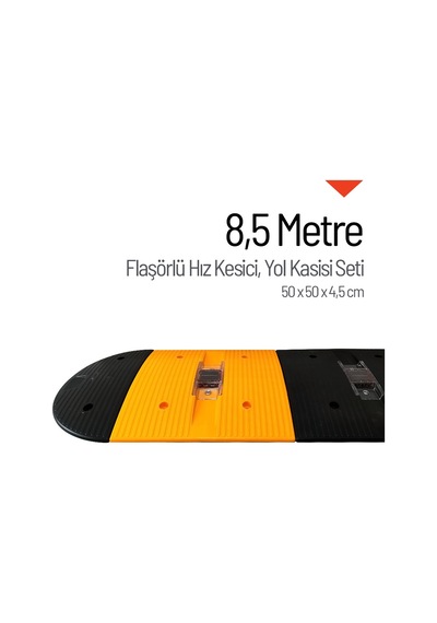 Flaşörlü Hız Kesici, Yol Kasisi 8,5 Metre-3495