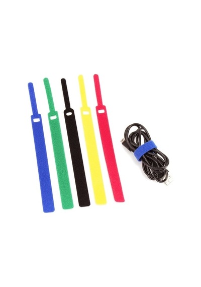 Tme Bez Cırt Cırt Şarj Kablo Bağı Düzenleyici 5Li Paket 145Mm