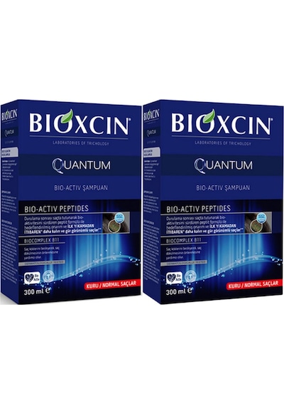 Quantum Normal Ve Kuru Saçlar Için Şampuan 300ml X2 Adet
