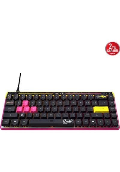 Rog Falchion Ace Hfx Zywoo Edition %65 Rog Hfx Manyetik Switch 8k Hz He Rgb İngilizce Gaming Klavye