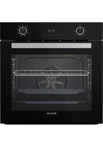 Arçelik AFC 340 S - OCD T 601 ES - P 27 YS Siyah Pro Ankastre Set