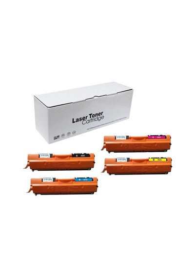 Hp 130A|Cf350A|Cf351A|Cf352A|Cf353A Hp M177 Uyumlu Toner Seti