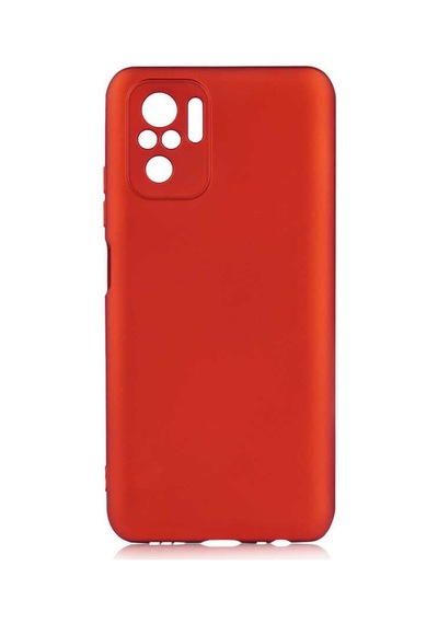 Xiaomi Redmi Note 10s Kılıf Zore Premier Silikon Kapak Kırmızı