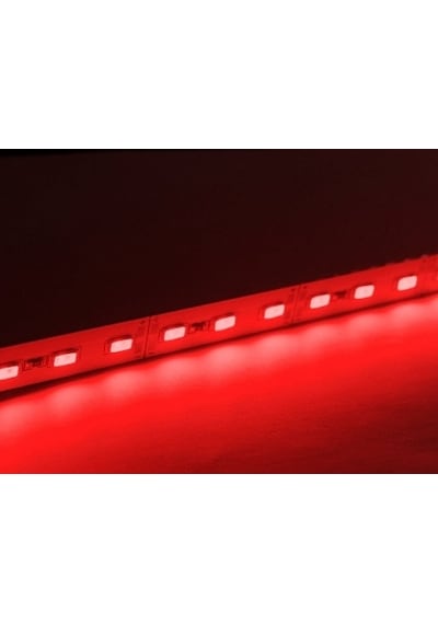 12 Volt 5630 Ledli Led Bar Alüminyum Çubuk 72 Ledli Kırmızı