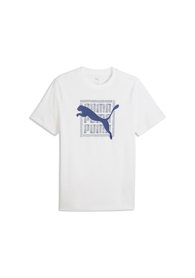 Puma Graphic Erkek Beyaz Günlük Stil T-shirt 69177502