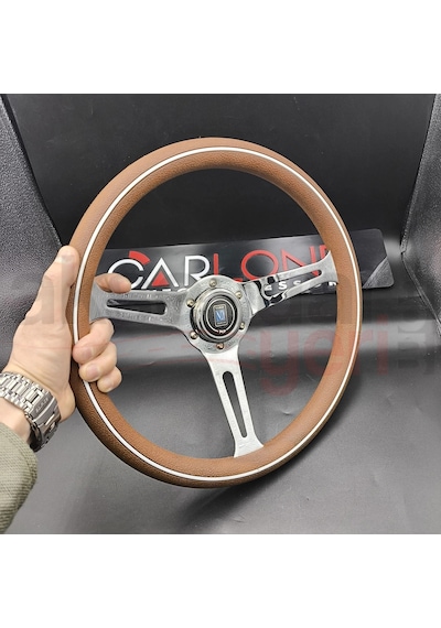 Nardi Poliüretan Direksiyon 35cm-çelik Gövde-1. Sınıf Premium Direksiyon Karma