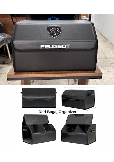 Kişiye Özel Deri Bağaj Çantası Oto Bagaj Düzenleyici Organizatör
