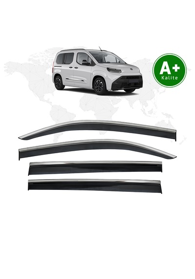 Toyota Proace City Kromlu Cam Rüzgarlığı 2024 Model Ve Sonrası