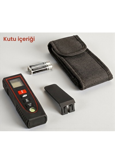 Texta Mtr60 Klipsli Lazerli Mesafe Ölçer 60 Metre