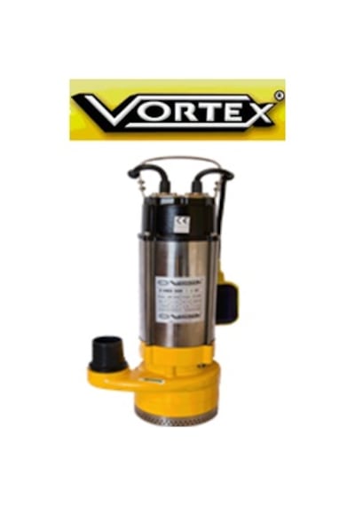 Vortex 2Vks 150M 2" 1.5Hp Çelik Gövdeli Keson Suyu Pompası