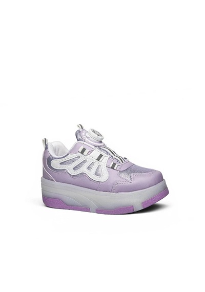 Trender Twingers Filet Patenli 002 Lila Kız Çocuk Sneaker Gm04a002