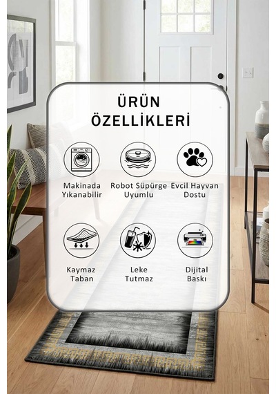 Rim Gold Yıkanabilir Yolluk