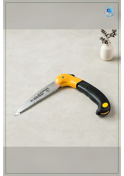 Budama Testeresi Katlanır 180 Mm Bahçe Bağ Meyve Ağacı Dalı Kesme