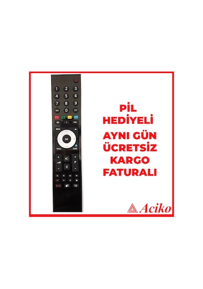 Arçelik Uyumlu Tv Beko Tv Led Kumanda