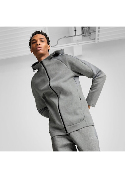 Puma Evostrıpe Erkek Kapüşonlu Üst 681700 03 Gri