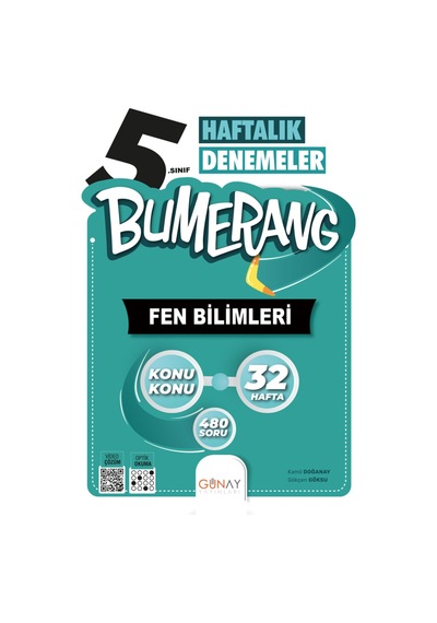 Günay Bumerang 32 Haftalık Sosyal Fen Bilgiler Matematik Türkçe