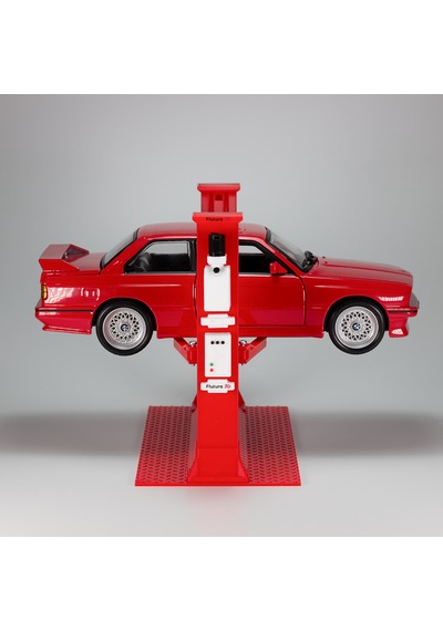 1/24 Ölçek V Hareketli Diorama Lifti, Diorama Aksesuarı, Kırmızı