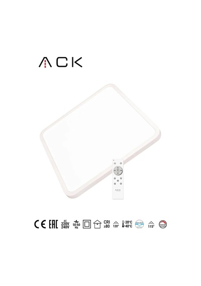 54w Cct Smart Led Panel 50x50 Cm Uzaktan Kumandalı Tuya Bluetooth Akıllı Sıva Üstü Armatür - 935454937 Diğer