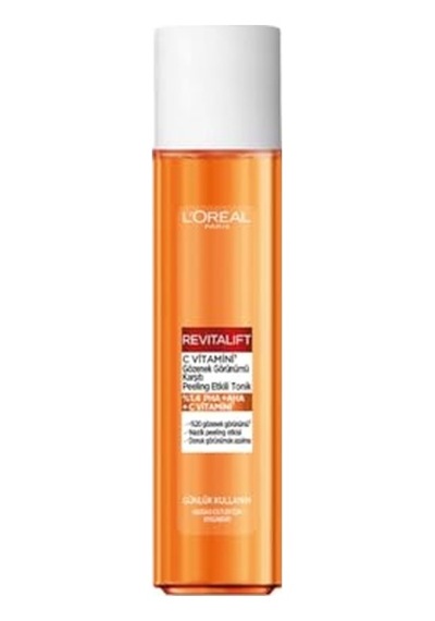 L'oreal Paris Revitalift C Vitamini Gözenek Görünümü Karşıtı Peeling Etkili Tonik