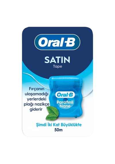 Oral-b Satin Tape Diş İpi Nane Aroması 50 M 4 Adet