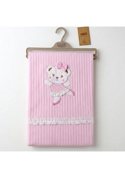 Sebi Bebe Bebek Battaniye 4153 Pembe