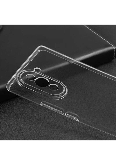 Huawei Nova 10 Pro Kılıf Şeffaf Silikon Hibrit Case Kapak