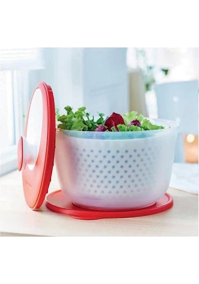 Tupperware Modern Salata Kurutucu Saklama Kabı N1142749 Çok Renkli