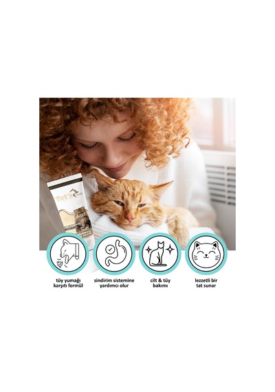 Vets Health Hairball Malt Paste Tüy Yumağı Karşıtı Pasta 100 G