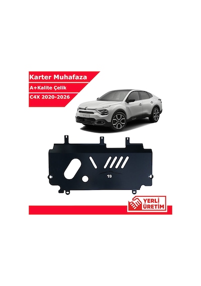 Citroen C4x 2021-2026 Çelik Karter Muhafaza Çelik Koruma Sacı A+ Kalite Yerli Üretim
