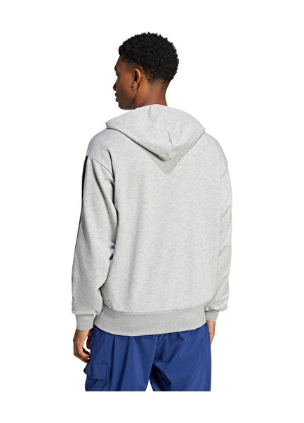 Adidas M 3s Ft Hd Erkek Günlük Sweatshirt Jd1871 Gri Gri