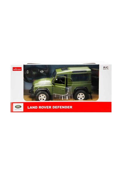 Rastar 1:14 Land Rover Defender Uzaktan Kumandalı Araba - Yeşil Standart Yeşil