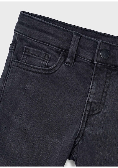 Mayoral Erkek Çocuk Slim Fit Kot Pantolon Siyah