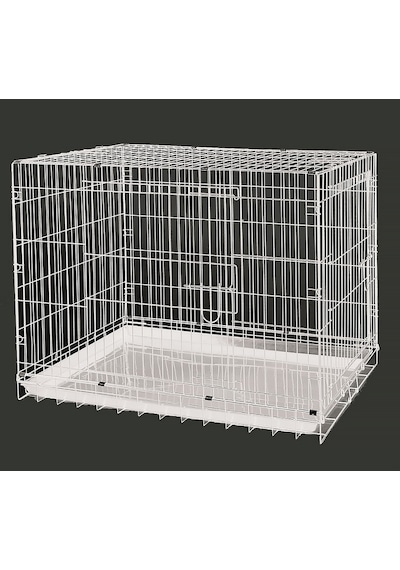 Dayang Köpek Kafesi Beyaz 108x69x77.5