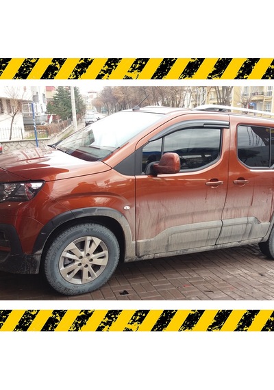 Peugeot Rifter Mügen Cam Rüzgarlığı 2019 Sonrası Ön Iki Camlar N11.24036