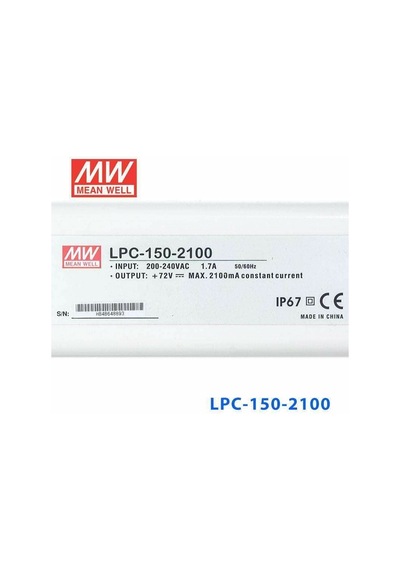 Meanwell Lpc-150-2100 430v Led Sürücü
