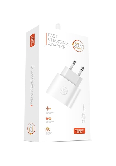 20W Type C Giriş Hızlı Şarj Başlığı Rx20