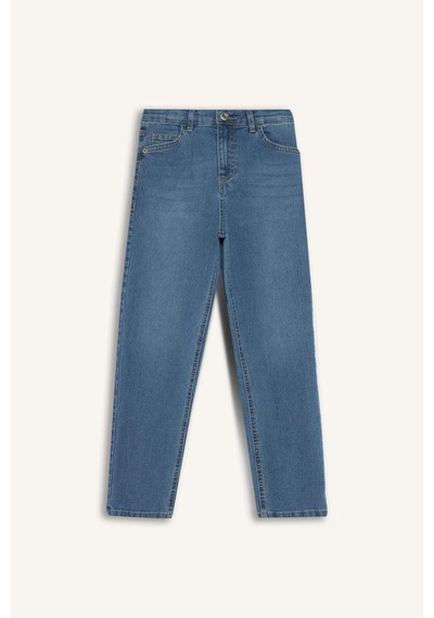 Defacto Erkek Çocuk Straight Fit Düz Paça Jean Pantolon F0455a825aunm28 Mavi Defacto Erkek Çocuk Straight Fit Düz Paça Jean Pantolon F0455a825aunm28 Mavi