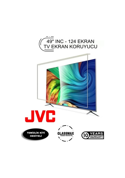 Jvc 49fhd5500s Uyumlu 49" Inç 124 Ekran Tv Ekran Koruyucu