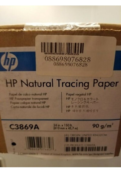 '2'li Paket'' C3869a Hp Plotter Aydıngeri 610mmx45.7m
