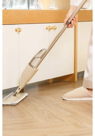 Microfiber Bezli 300ml Su Ve Deterjan Hazneli Paspas Mop