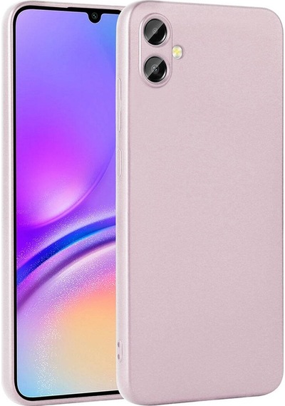Galaxy A05 Kılıf Zore Premier Silikon Kapak Rose Gold
