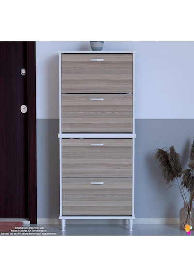 Eliusta Berry Cordoba 8 Raflı 4 Düşer Kapaklı Ayakkabılık 72 Cm Genişlik X 168x26 Cm Ayakkabılık Cordoba Eliusta Berry Cordoba 8 Raflı 4 Düşer Kapaklı Ayakkabılık 72 Cm Genişlik X 168x26 Cm Ayakkabılık Cordoba