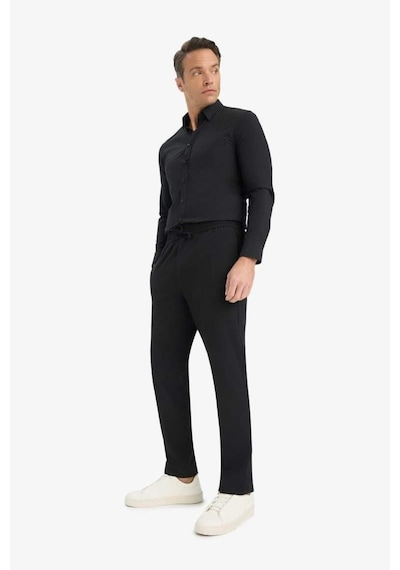 Defacto Jogger Fit Düz Paça Her Yöne Esneyen Pantolon A9943ax25aubk27 Siyah
