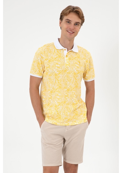 U.s. Polo Assn. Erkek Koyu Sarı Tişört 50299663-vr094 Koyu Sarı