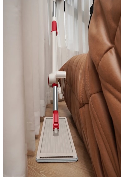 Lüx Temizlik Mopu Kendinden Sıkmalı Mikrofiber Mop Kendini Temizleyen Mop Yedek Bez Hediyeli New