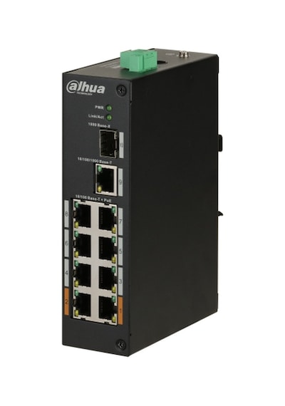 Dahua PFS3110-8ET-96 10/100/1000 8 Port Endüstriyel Poe Switch