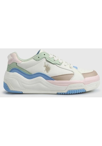 U.S. Polo Assn. 4M JUDY WMN 4FX Kadın  Bej Sneaker