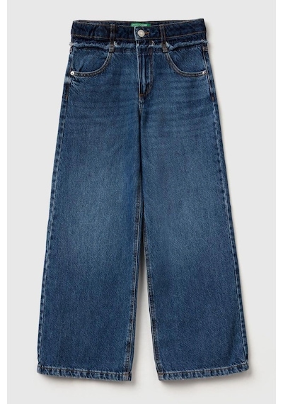 United Colors Of Benetton Kız Çocuk 488pce04b-25k Denim Pantolon Mavi-1934 Mavi